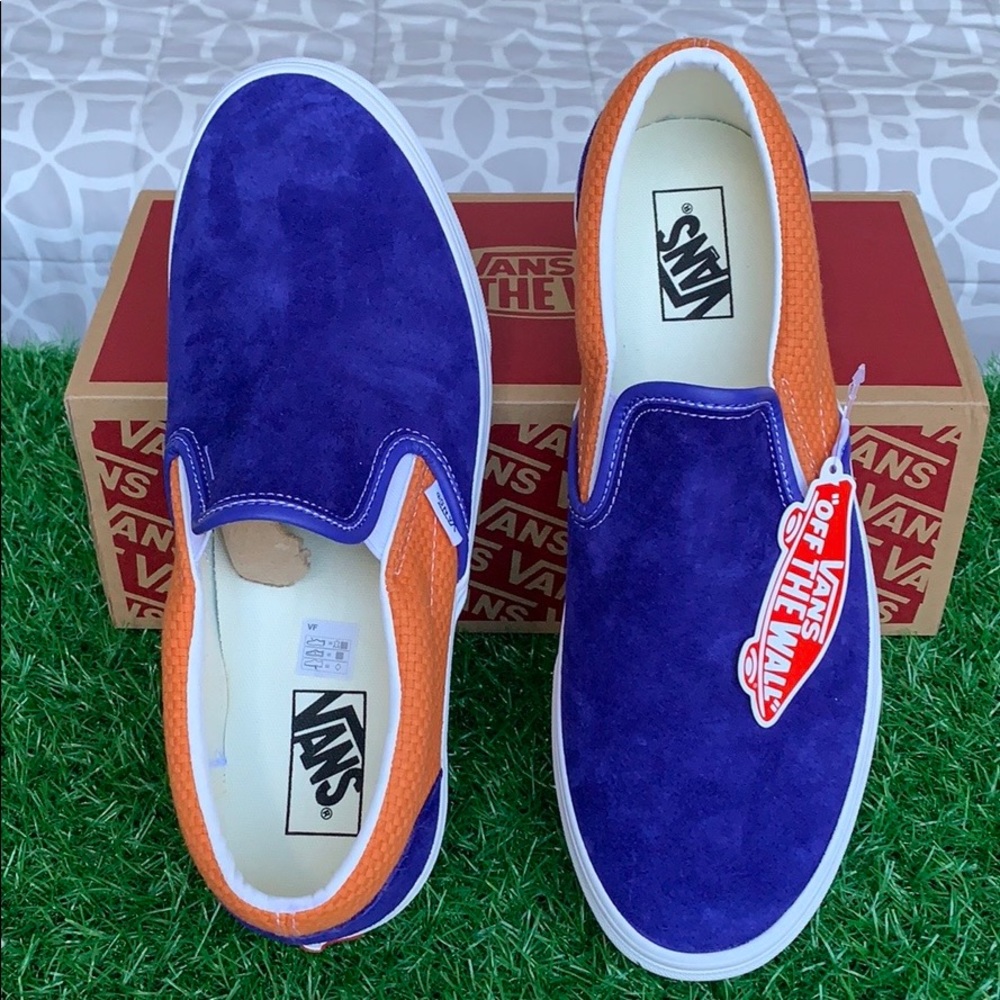 VANS CLASSIC SLIP-ON P&C ROYAL BLUE/APRICOT BUFF M - Picture 5 of 16